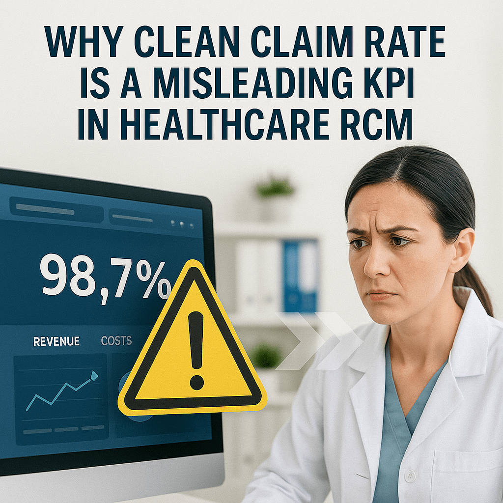Why Clean Claim Rate Is a Misleading KPI in Healthcare RCM Why Clean Claim Rate Is a Misleading KPI in Healthcare RCM
